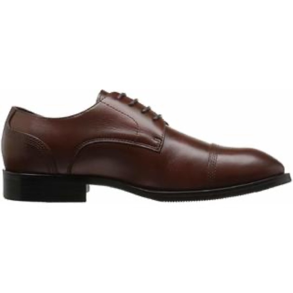 zanzara Other - NEW ZANZARA Mens Gauguin Lace Up Dress SHOES Oxfords BROWN CAP TOE LEATHER NIB